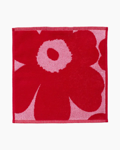 Handtuch Mini Unikko Pink Red