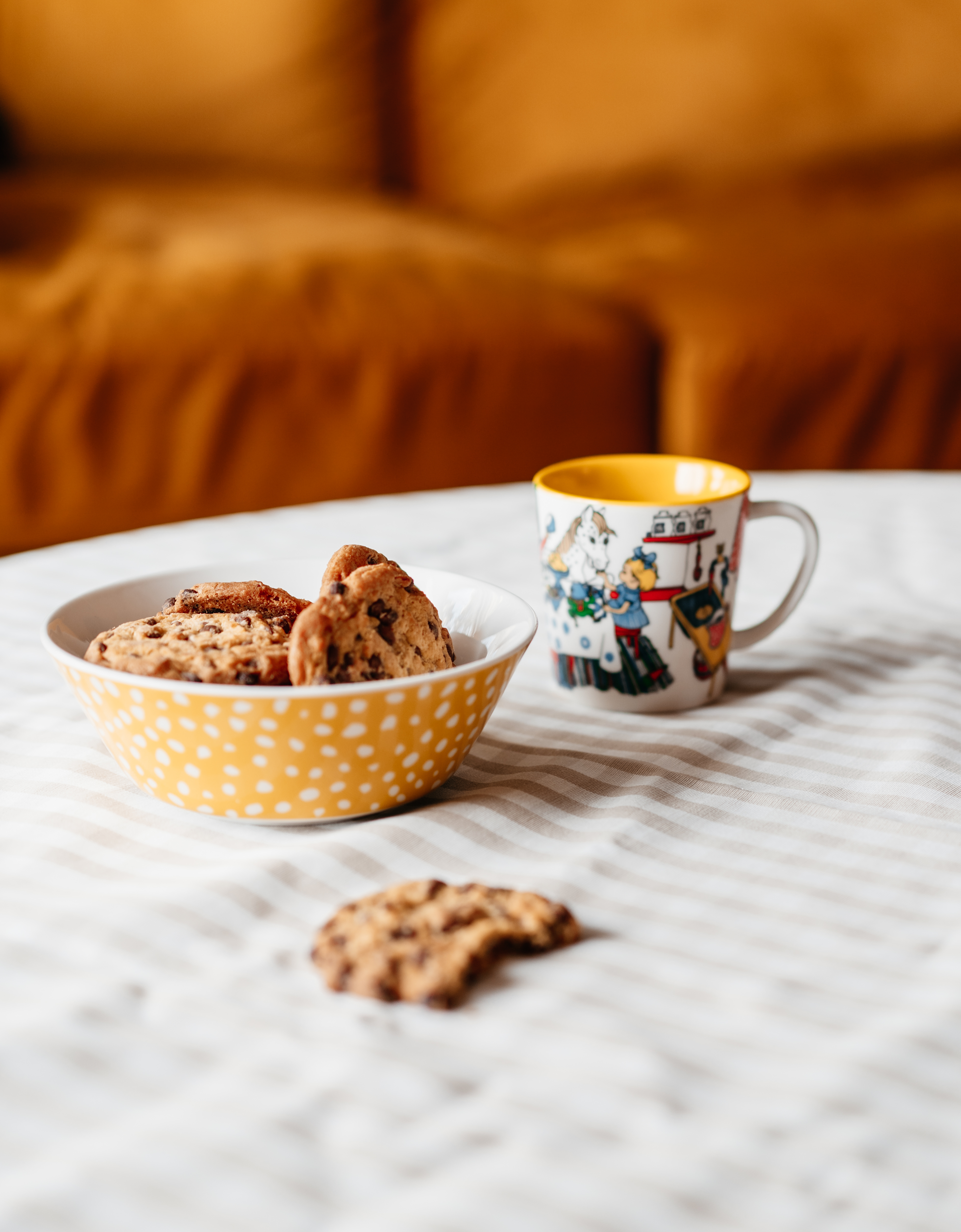 Pippi Langstrumpf Teller Set mit Becher