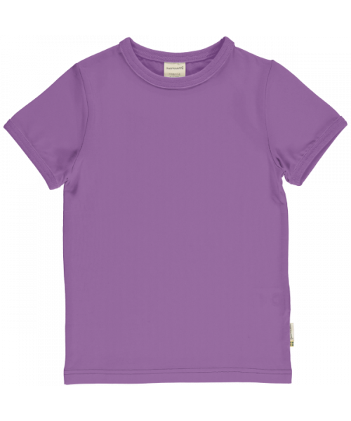 Maxomorra T-Shirt Kurzarm Basic lila Purple