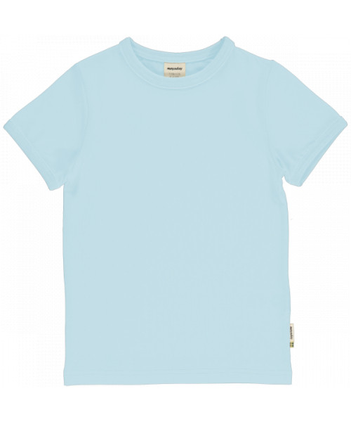 Meyadey Shirt Kurzarm Soft Blue