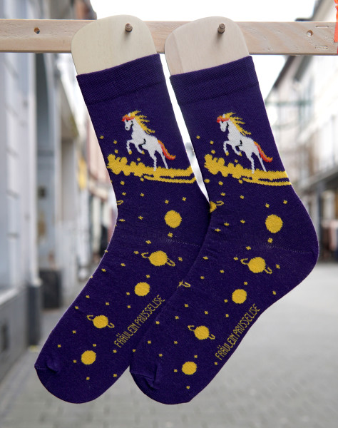 Fräulein Prusselise Socken Sternenpferd