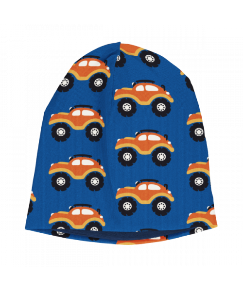 Maxomorra Kindermütze Velour Nordic Car