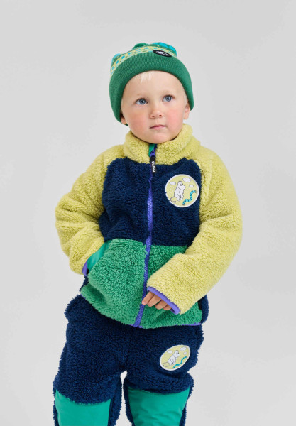 Fleecejacke 'Mumin Kramgo' - Grün