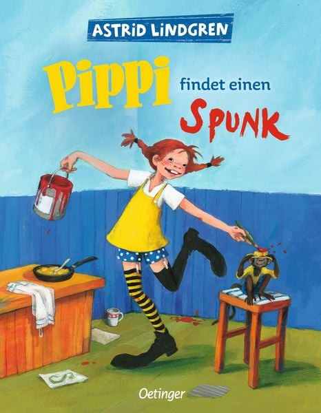 Buch - Pippi findet einen Spunk