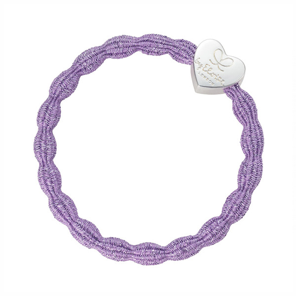 By Eloise Haargummi Silver Heart LIlac