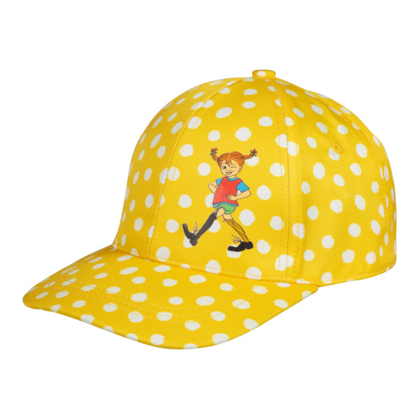 Cap gelb gepunktet - Pippi Langstrumpf