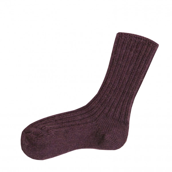 Joha Wollsocken lila