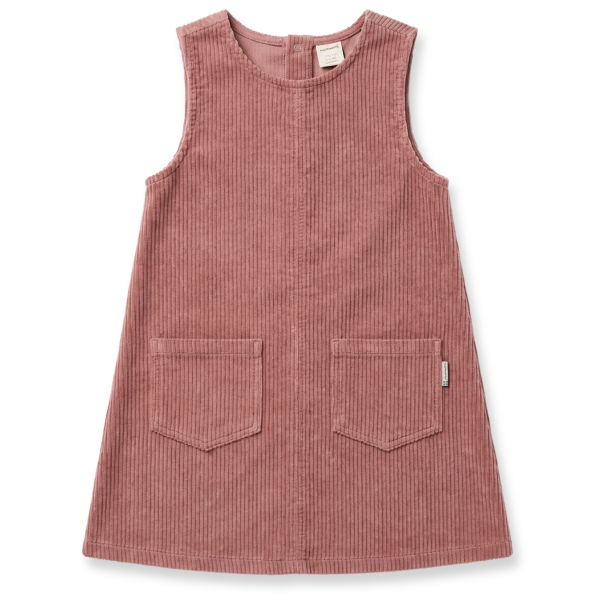 Kleid Cord Rosa - Maxomorra