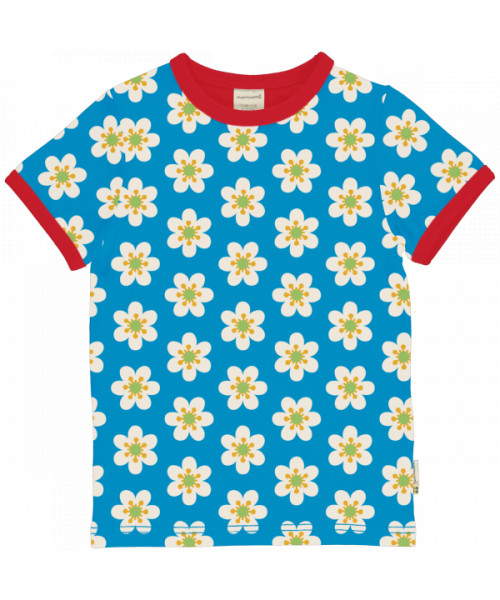 Maxomorra T-Shirt Kurzarm Anemone