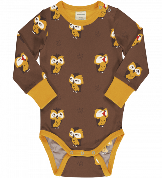 Body Langarm Owl - Maxomorra