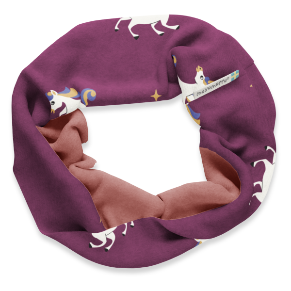 Loop Schal gefüttert Unicorn - Maxomorra