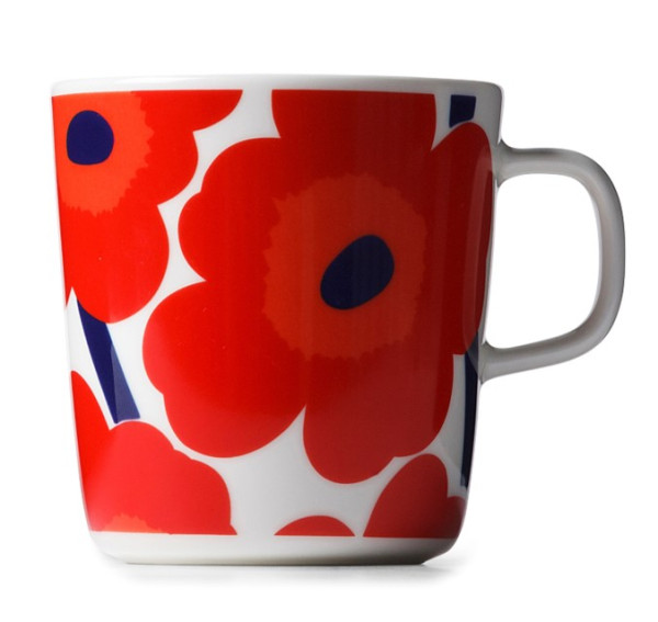 Tasse (400ml) Oiva Unikko Red - Marimekko
