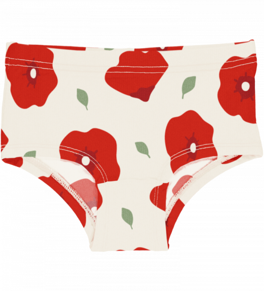Unterhose Poppy Mohnblume - Maxomorra