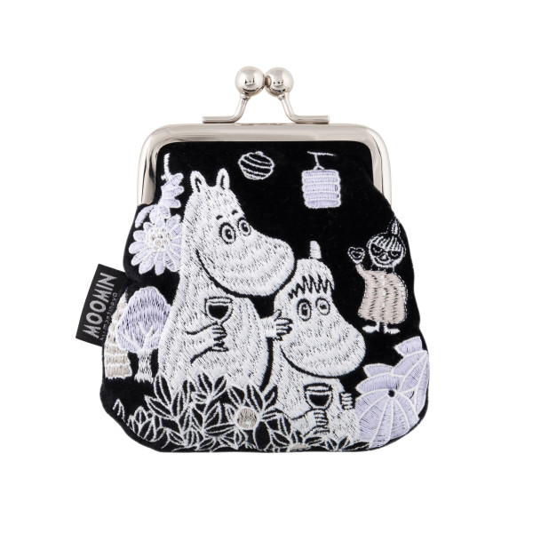 Martinex Mumin Portmonnaie Sanna Party schwarz blau