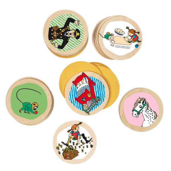 Memo Spiel Pippi Langstrumpf