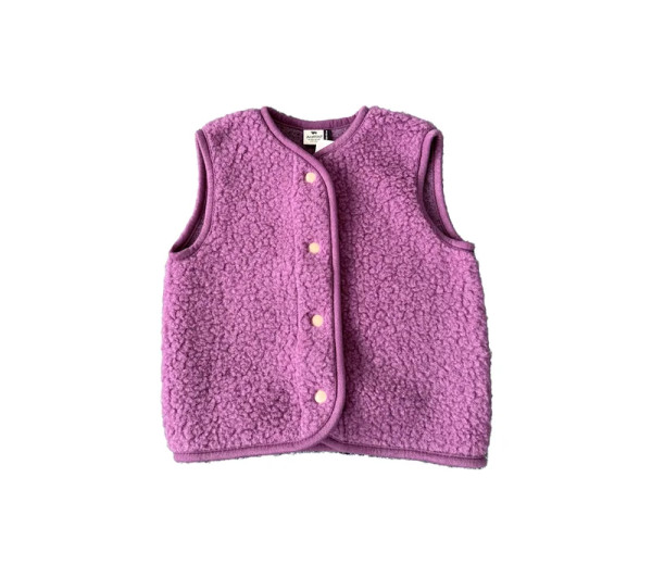 Wollweste Adult French Violett