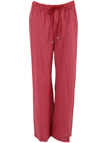 Hose Seersucker Danenynne Chili/Soft Cherry
