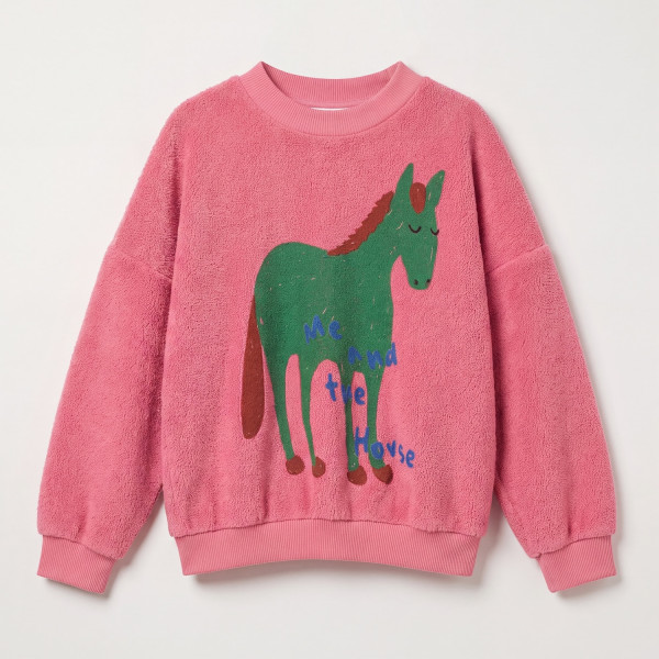 Lötiekids Teddy Sweatshirt pink