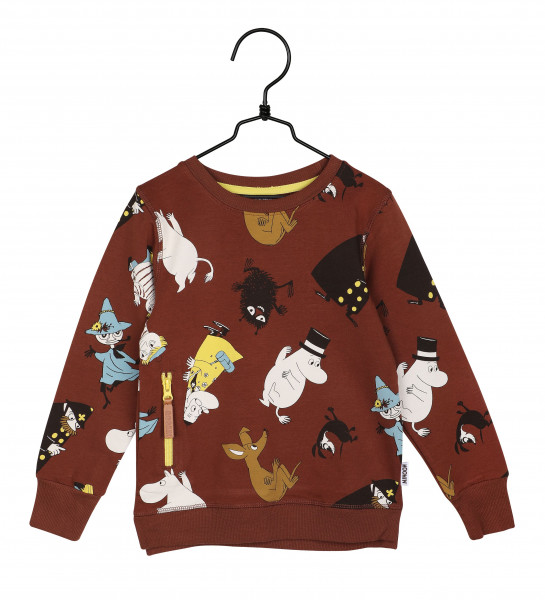 Martinex Mumin Around Sweatshirt braun