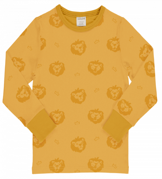 Langarmshirt Lion Mono - Maxomorra