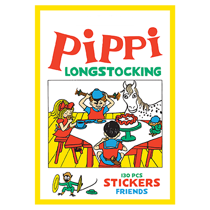 Pippi Langstrumpf Stickers Aufkleber