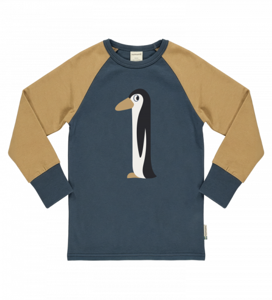 Langarmshirt Geburtstag 1 Penguin - Maxomorra