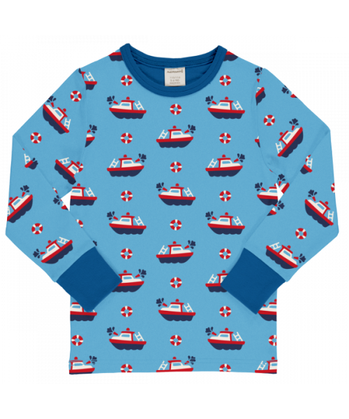 Maxomorra Langarmshirt Fireboat