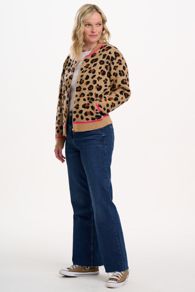 Strickjacke 'Solana Leo Zip Up'