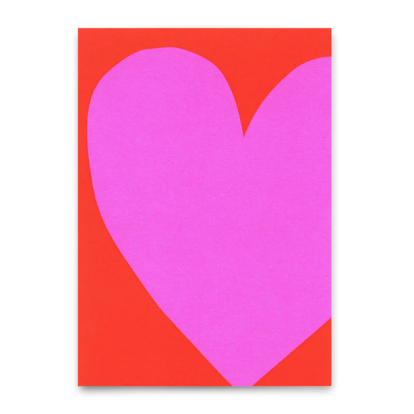 Postkarte 'Purple heart' - Deli Cards