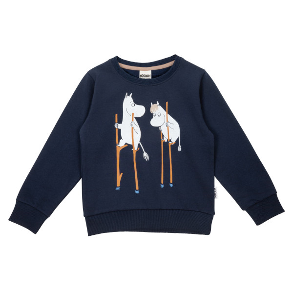 Pullover Mumin Stelzen Dunkelblau