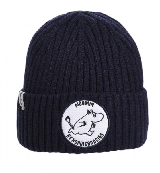 Nordic Buddies Mumin Moomin Mütze Kinder dunkelblau