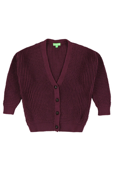 Lily Balou Strickjacke Grape Wine