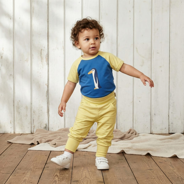 T-Shirt Geburtstag 1 Pinguin - Maxomorra