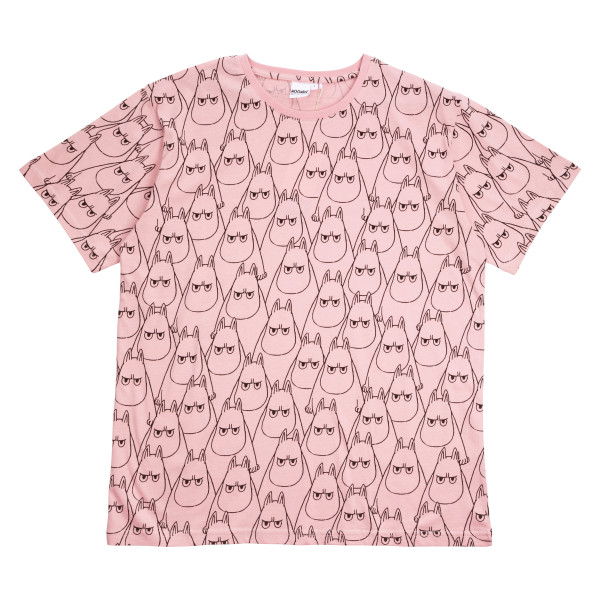 T-Shirt Angry Mumin pink - Martinex