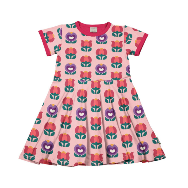 Maxomorra Drehkleid kurzarm Picnic Tulip