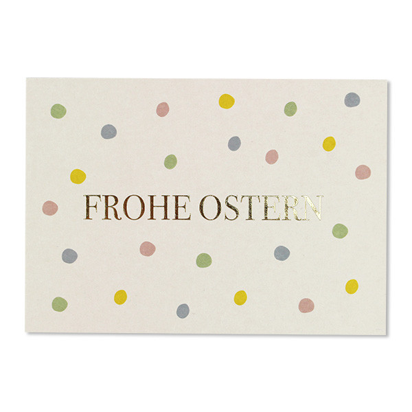 Ava & Yves Postkarte Frohe Ostern