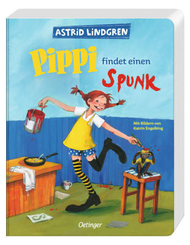 Buch Pippi Langstrumpf findet einen Spunk