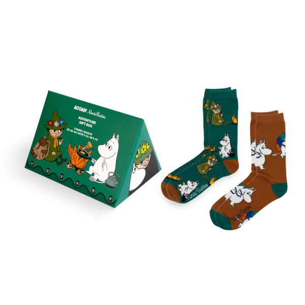 Socken Geschenkbox Schnupferich & Mumin Gr. 40-45