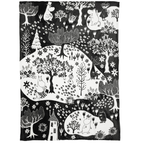 Decke Mumin Park Black