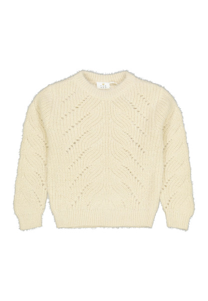 The New Strick Pullover Lurex creme