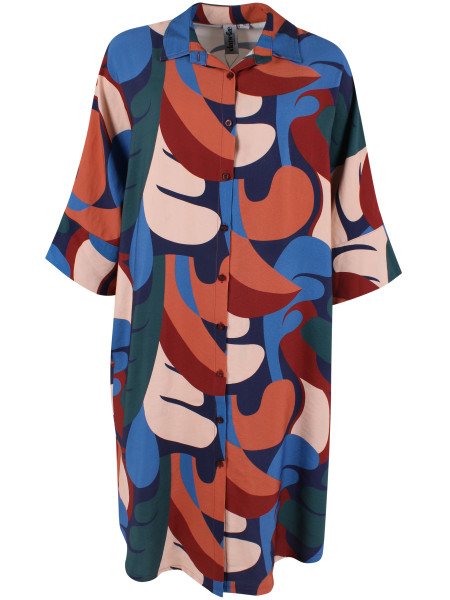 Kleid 'Danetiki Blue TROPS'