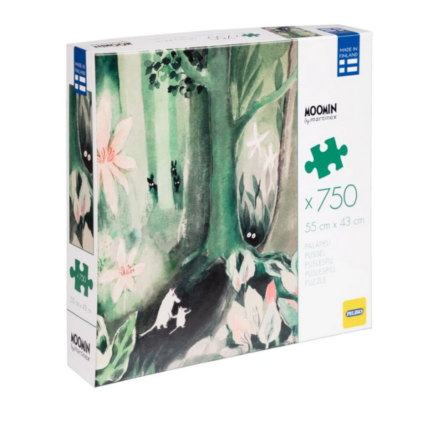 Puzzle 'Mumins lange Reise' 750 Teile