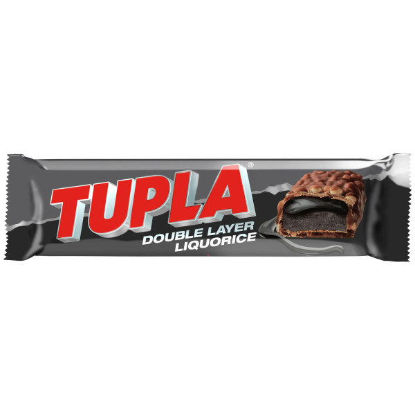 Jättegott Tupla Schokoriegel mit Lakritzgeschmack
