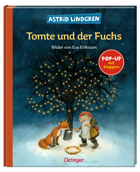 Tomte und der Fuch mit Pop-up- und Klappelemente