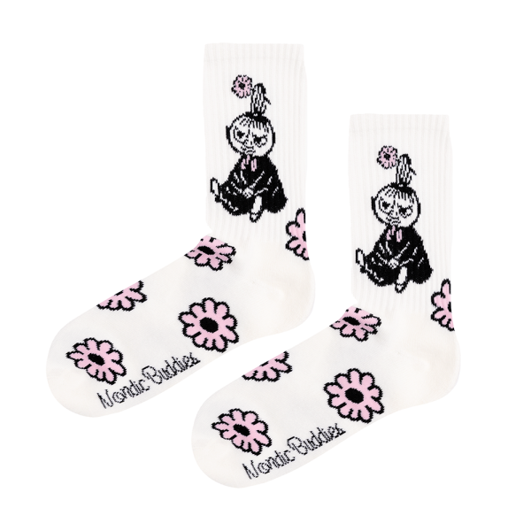 Socken Kleine My Flowers Weiß Gr. 36-42