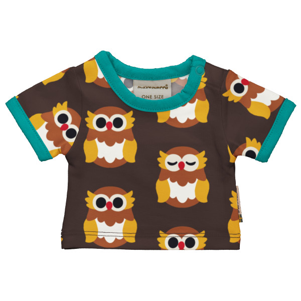 Maxomorra Shirt für Puppen Owl