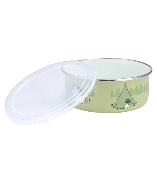 Emaille Dose Mumin & Schnupferich Camper