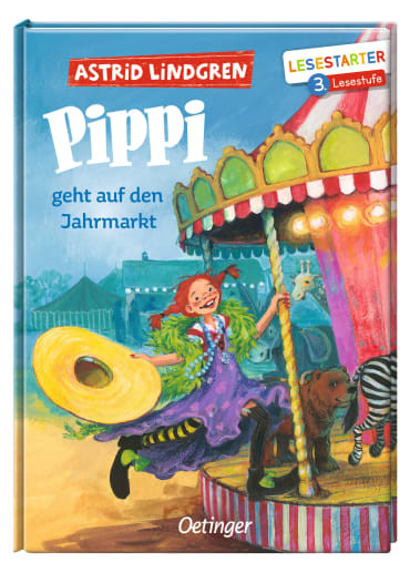 Buch Pippi Langstrumpf geht auf dem Jahrmarkt