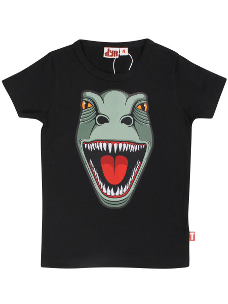DYR T-Shirt T-Rex schwarz