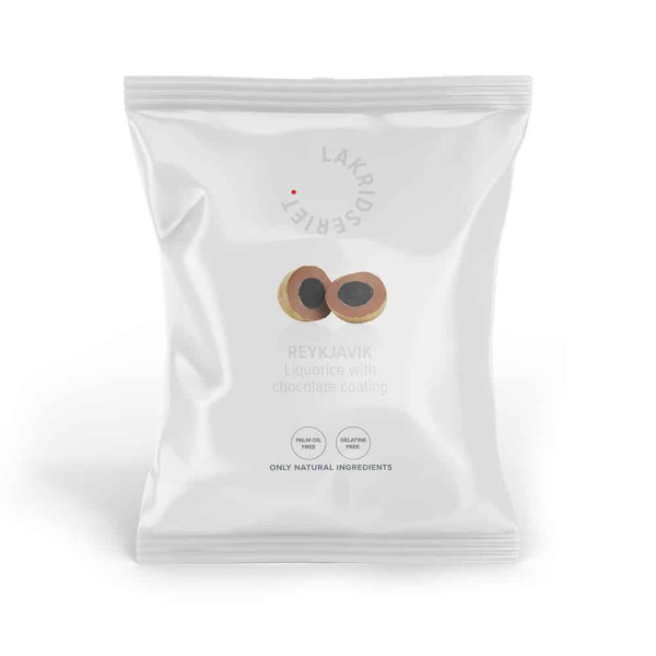 Lakritz 'Reykjavik' - mit Schokolade 95g - Lakridseriet